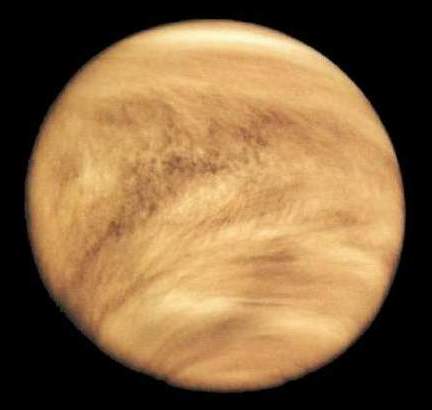 Формирование облаков в верхних слоях атмосферы Венеры